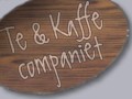 Te & Kaffe Companiet i Norrk�ping, butiksskylt