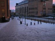 Vinter i Norrkping city