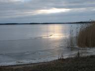 Vinter och is p Brviken