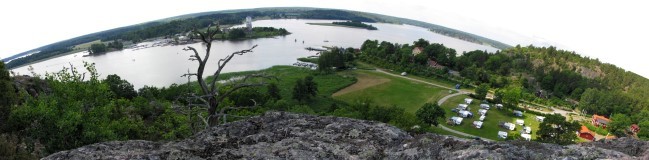 Havsviken Slätbaken vid Stegeborg - panorama! Havsviken Slätbaken vid Stegeborg - panorama!