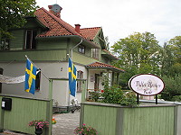 Villa Nestor Cafe utemiljö